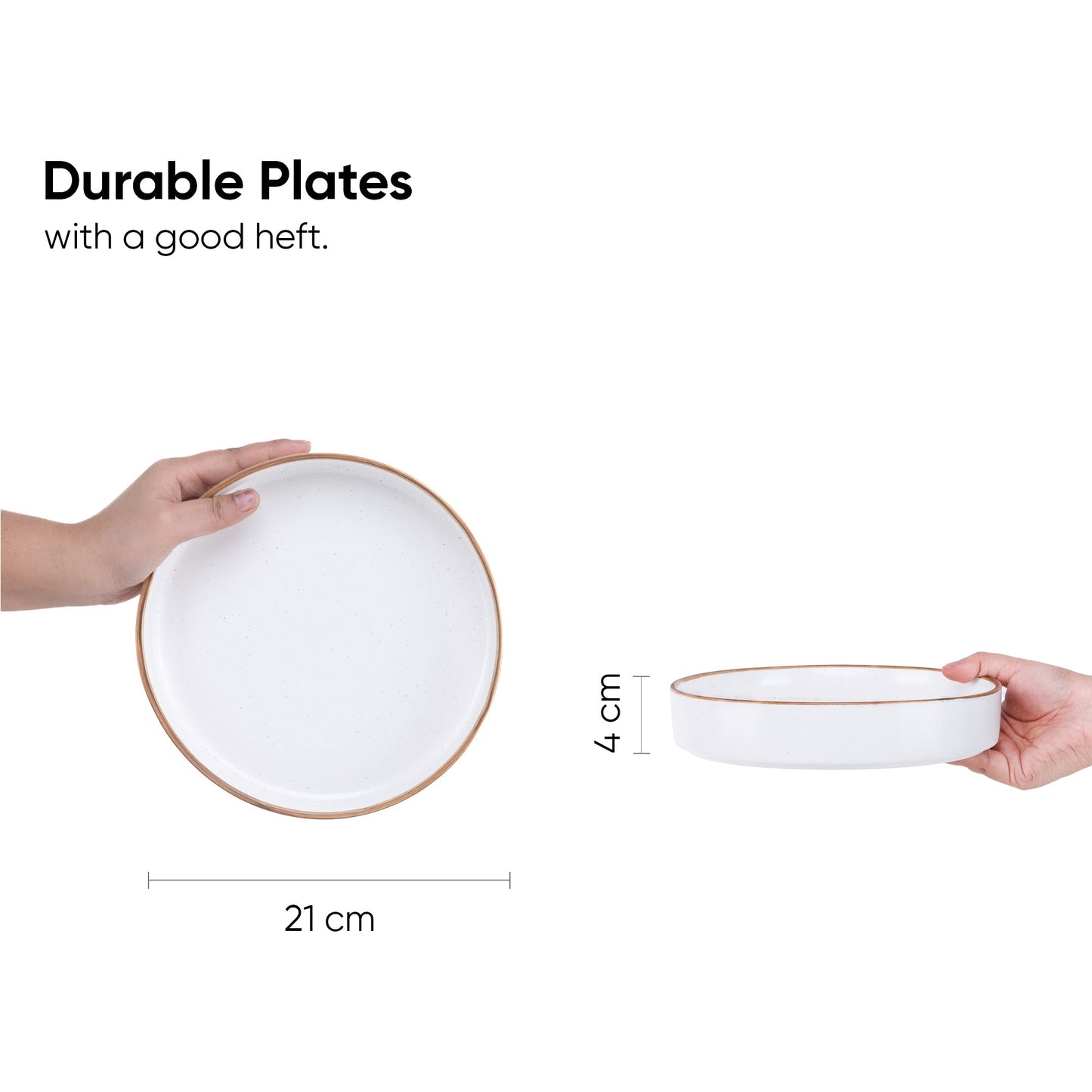 Stackable Ceramic Pasta Bowl Set of 2 – White Japandi Collection
