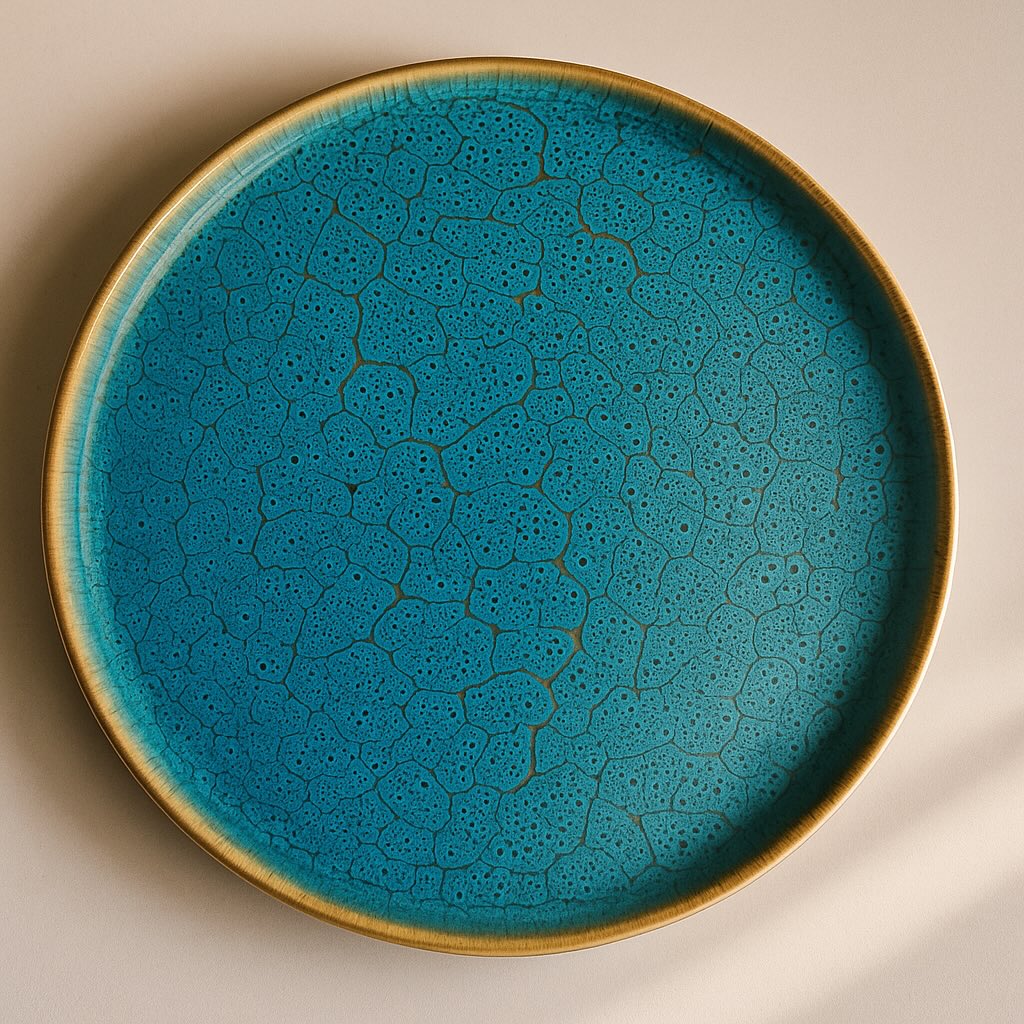 Textured Meal Platter – Ocean Bed