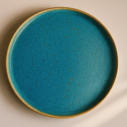 Textured Meal Platter – Ocean Bed