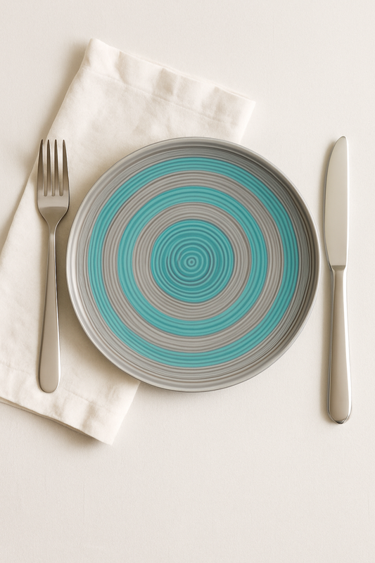 Textured Meal Platter – Coast Ripple