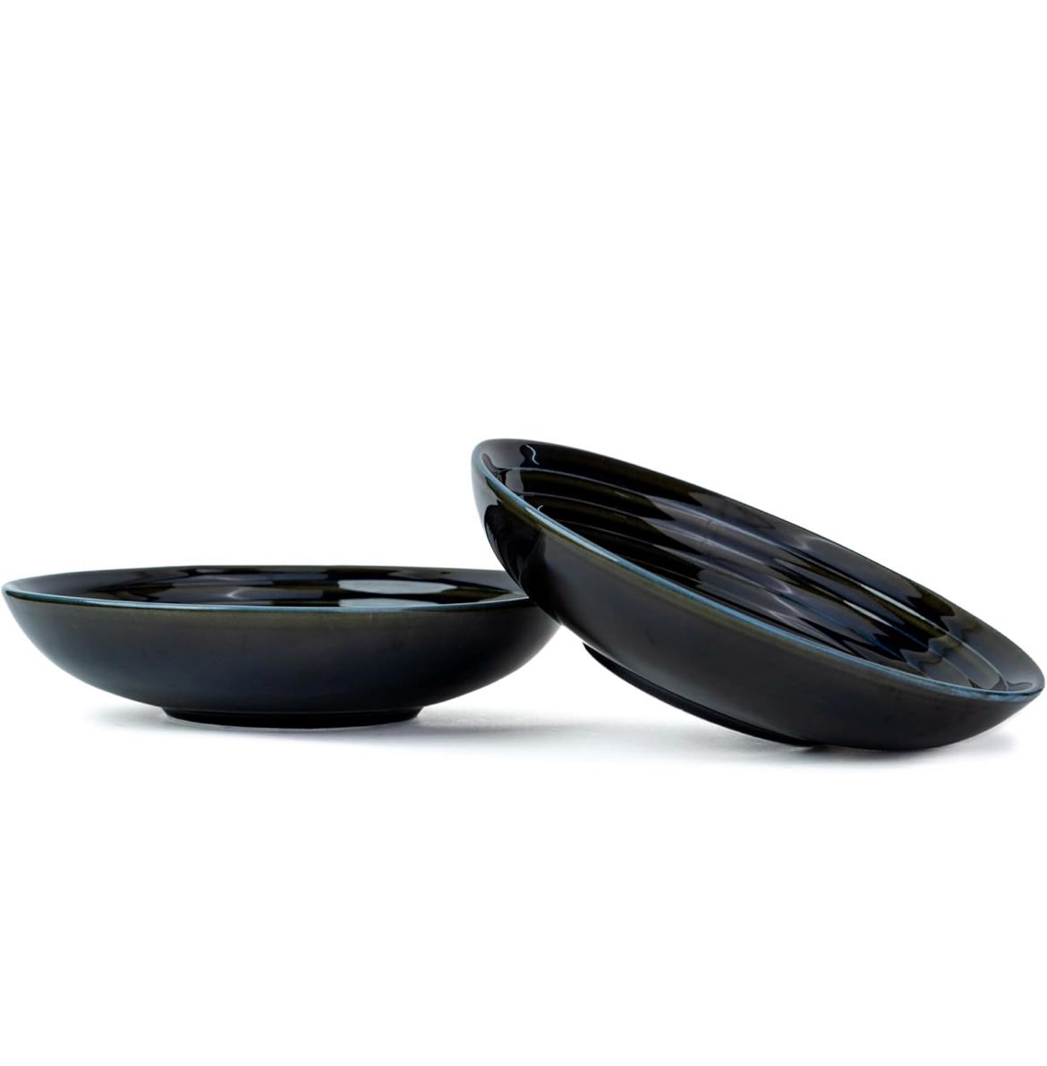 Ceramic Pasta Bowl Set of 2 – Midnight – Dark Blue