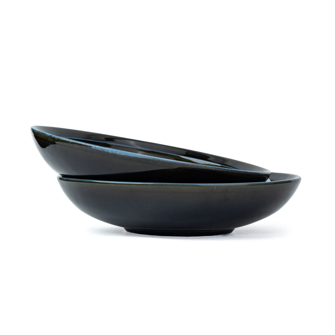 Ceramic Pasta Bowl Set of 2 – Midnight – Dark Blue